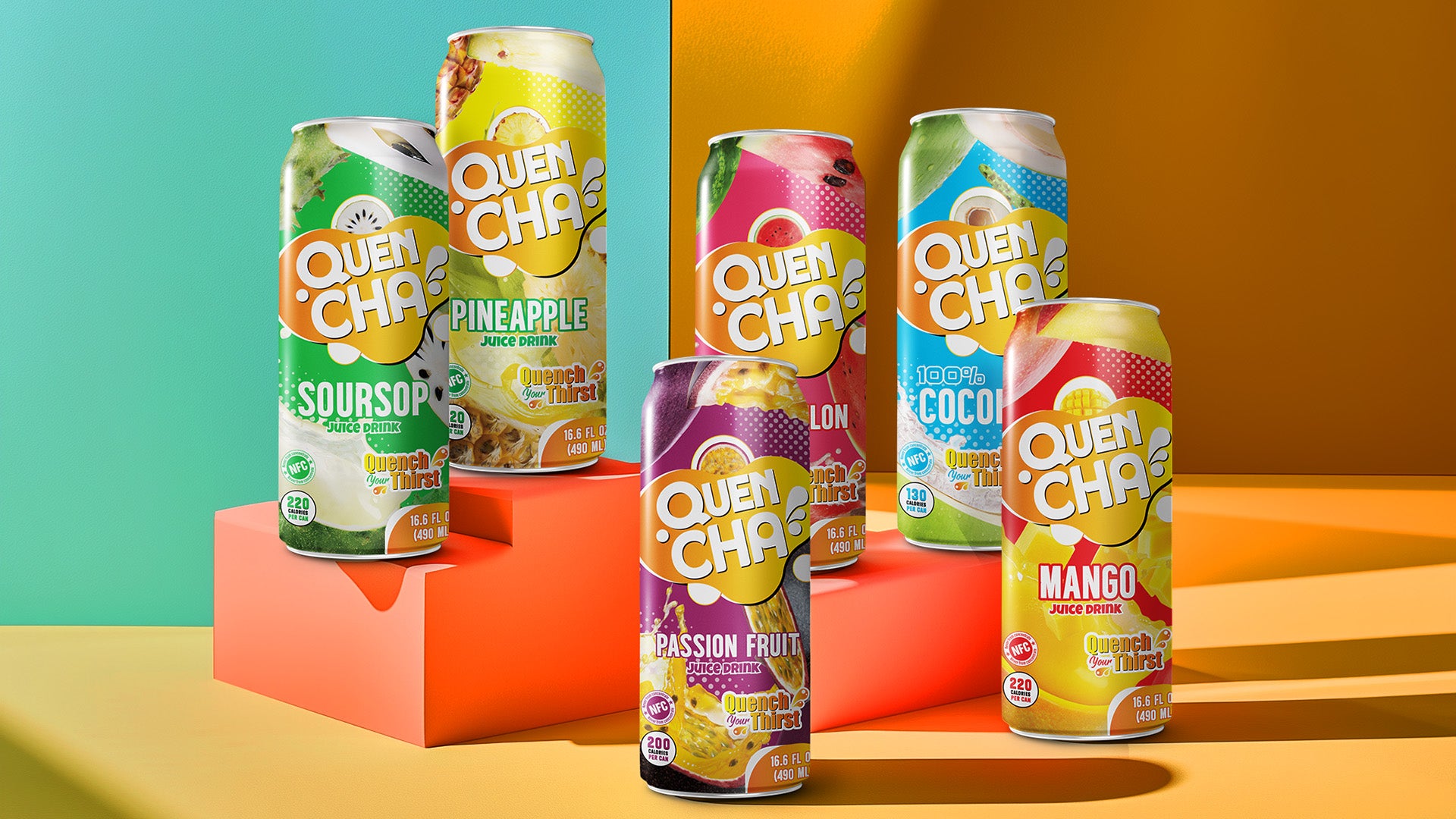 Quencha: Refreshing Juices in 6 Flavors | Natural Hydration – Quencha ...